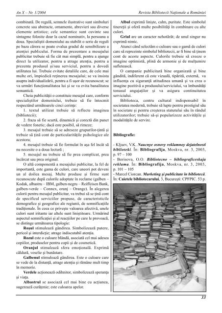 Nr. 1/2004 - Biblioteca Nationala a Romaniei