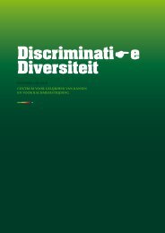 Discriminatie Diversiteit - Centrum voor gelijkheid van kansen en ...
