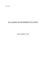 KLASSISK PIANOIMPROVISATION