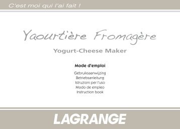 Yaourtière fromagère - Lagrange