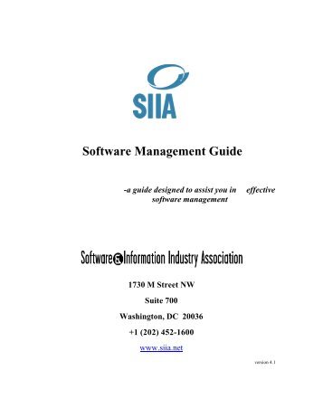 Software Management Guide - Attachmate