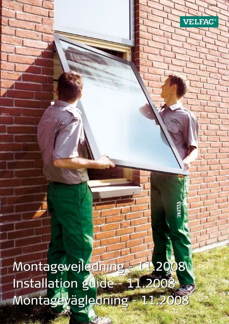 Montagevejledning - 11.2008 Installation guide - 11.2008 ...