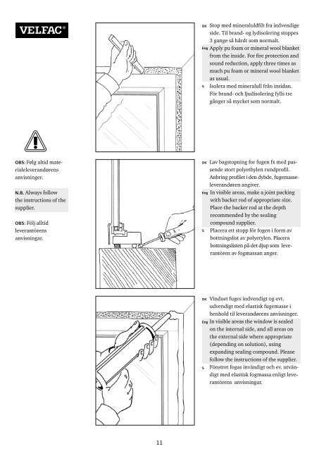 Montagevejledning - 11.2008 Installation guide - 11.2008 ...