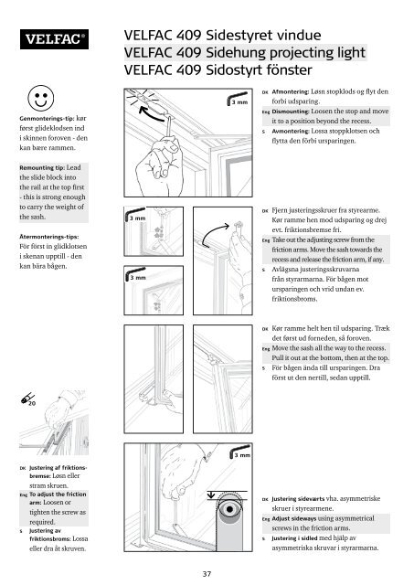 Montagevejledning - 11.2008 Installation guide - 11.2008 ...