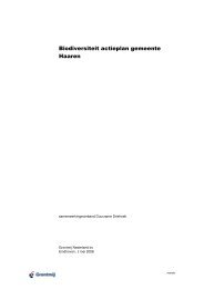 Biodiversiteit actieplan gemeente Haaren - Biodiversiteit in Brabant