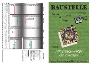 baustelle website mq - Evangelische Jugend Österreich