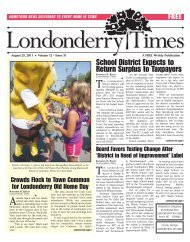 Londonderry Times 8/25/11 - Nutfield Publishing, LLC