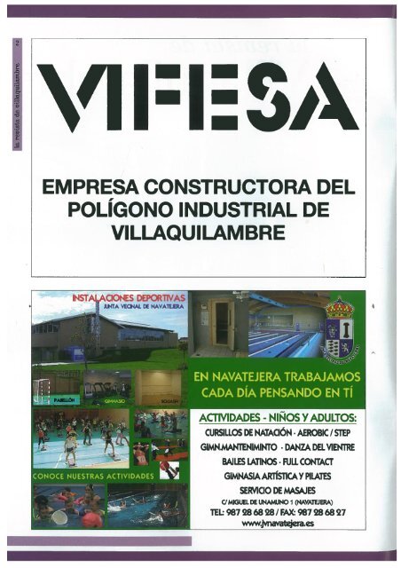 Revista - Ayuntamiento de Villaquilambre