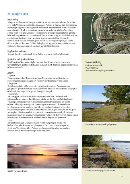 LIDINGÖS UPPLEVELSEKVALITETER - Lidingö stad