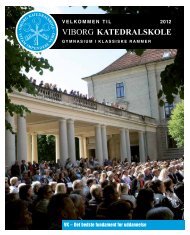 Klik her - Viborg Katedralskole