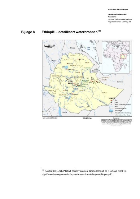 Waterschaarste en conflict in de Nijl-regio - ProDef