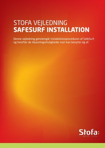 Installation af SafeSurf - Stofa
