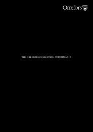 THE oRREFoRS CoLLECTioN AUTUMN 2010