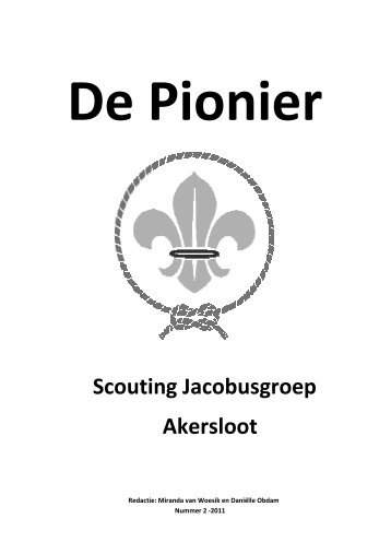 Zomer 2011 - Scouting Akersloot