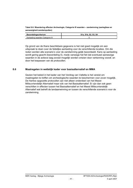 Archeologie - Maasvlakte 2