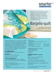 Naai-instructies voor de quilt (pdf) - smarter by pfaff