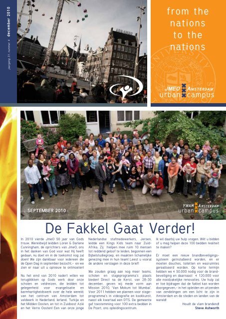 De Fakkel Gaat Verder! - YWAM Amsterdam