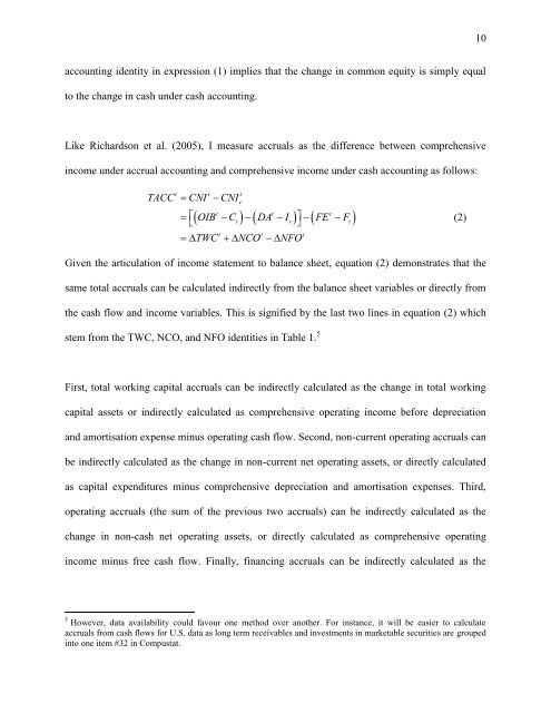 Modelling the accruals process and assessing unexpected accruals*