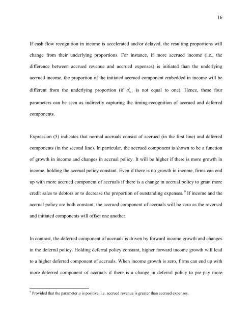 Modelling the accruals process and assessing unexpected accruals*