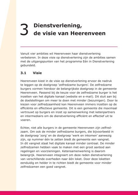 Visiedocument - Gemeenteraad Heerenveen