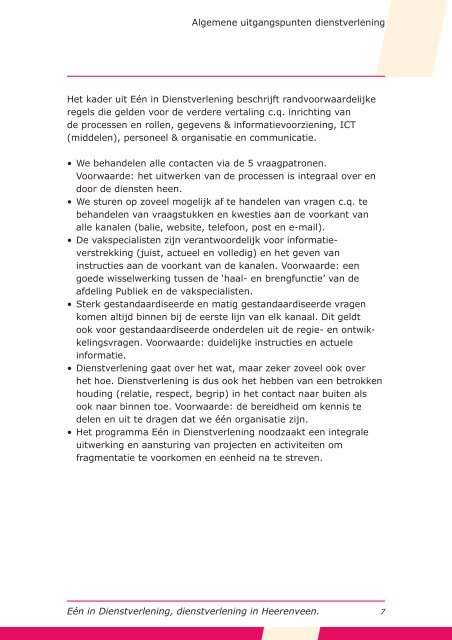 Visiedocument - Gemeenteraad Heerenveen