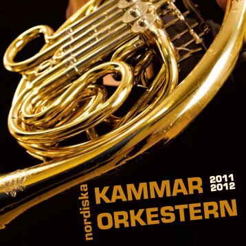 KAMMAR ORKESTERN - Scenkonstbolaget