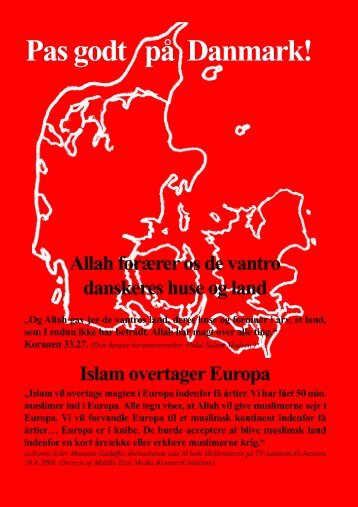 Pas godt på Danmark! - Islaminfo.dk