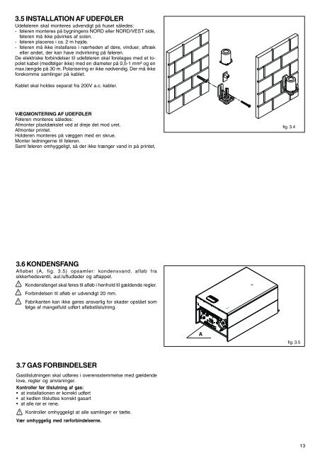 INSTALLATIONS- OG BRUGERVEJLEDNING - Beretta