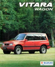 De Suzuki Vitara Wagon Grenzeloze veelzijdigheid - Harold