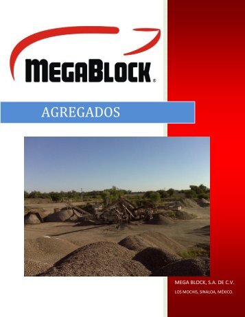 AGREGADOS - Megablock SA de CV