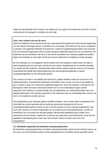 Servicedocument Onderwijstijd - MBO Raad