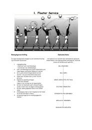 technieken voor volleybal - Agilitas