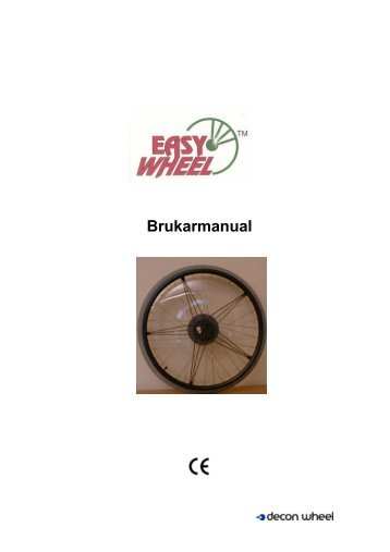 Easy Wheel Brukarmanual - Decon