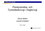 Thyroidektomi/parathyroidectomi i dagkirurgi