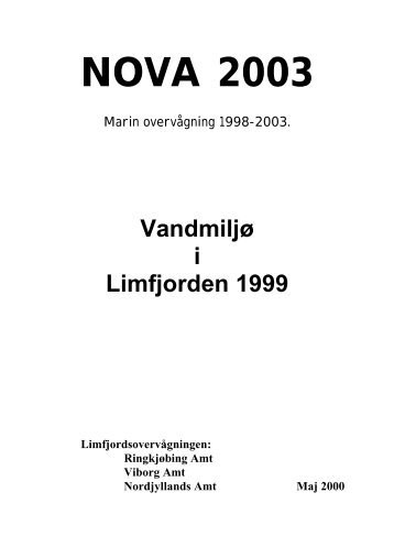 Rapport - Limfjorden