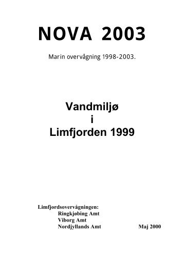 Rapport - Limfjorden