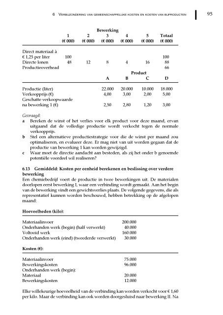 Management en cost accounting