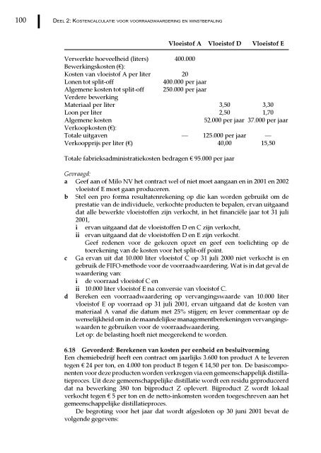 Management en cost accounting