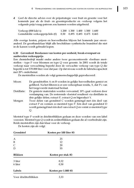 Management en cost accounting