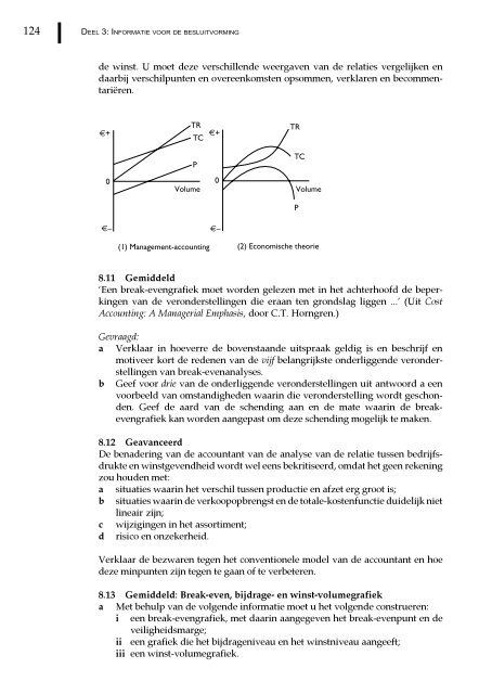 Management en cost accounting