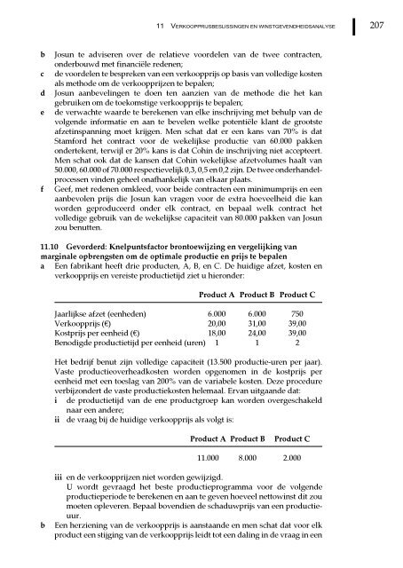 Management en cost accounting