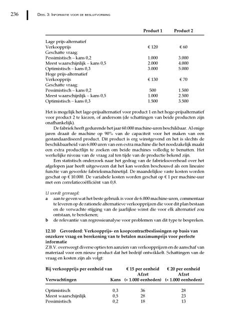 Management en cost accounting