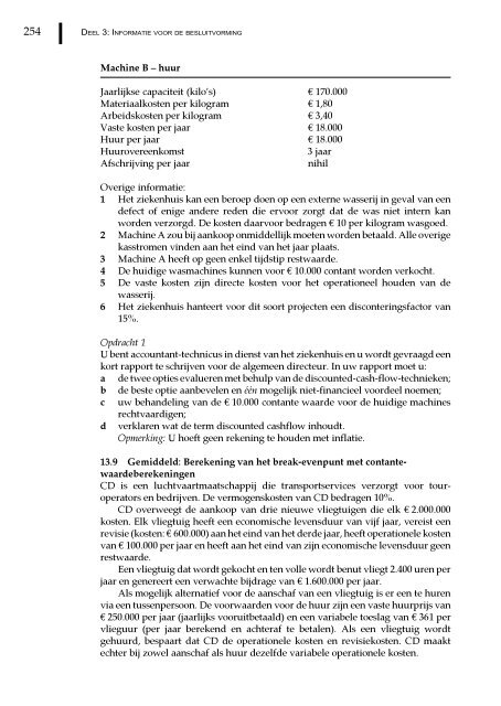 Management en cost accounting