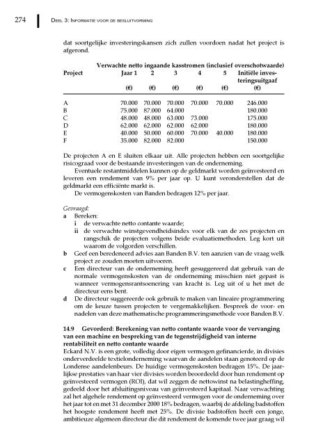 Management en cost accounting