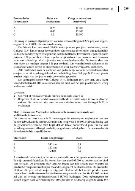 Management en cost accounting