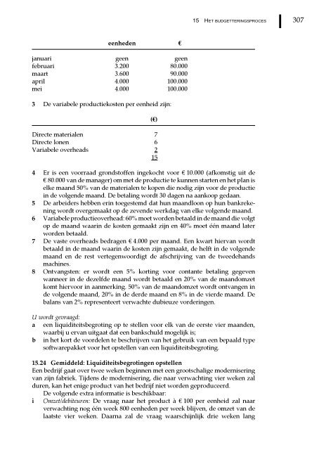 Management en cost accounting