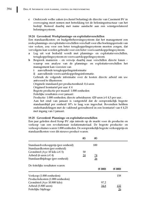 Management en cost accounting