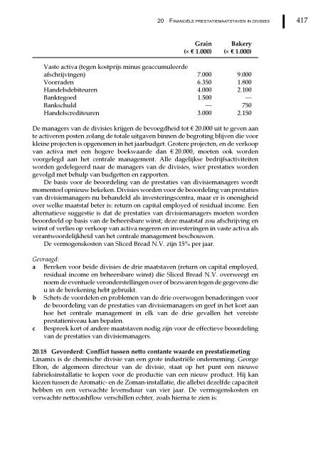 Management en cost accounting