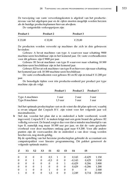 Management en cost accounting