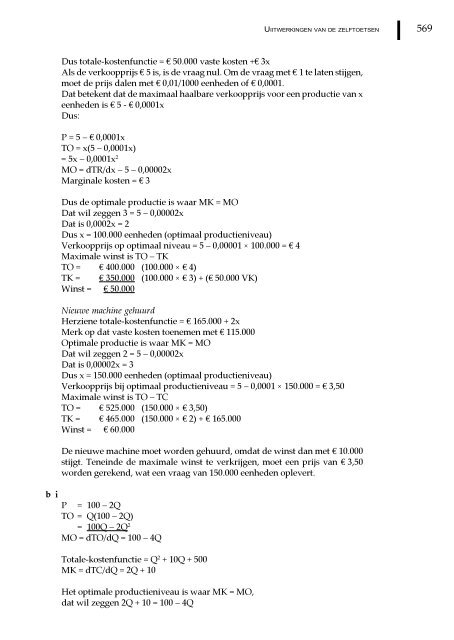 Management en cost accounting